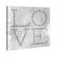 « love diamants », art textuel sur toile-33672773