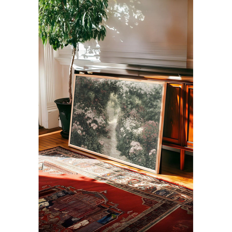 Peinture décorative encadrée