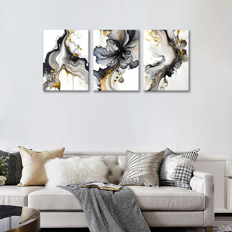 3 Piece Wrapped Canvas Set