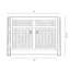 Meuble-lavabo en bois de grange Fireside Lodge-69125562-69125563-69125566