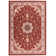 Oriental Carpet in Red, 100% Virgin Wool