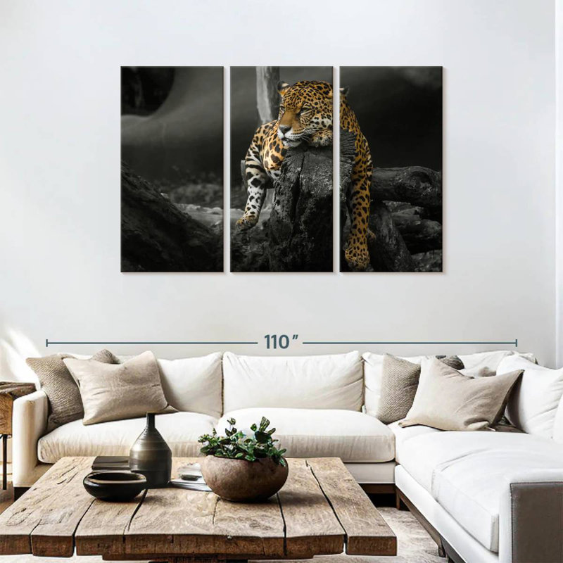 Brampt Pop Jaguar, 48" H x 74" W