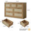 Arianna 47.2" W 7-Drawer Manufactured Wood Dresser-992057049