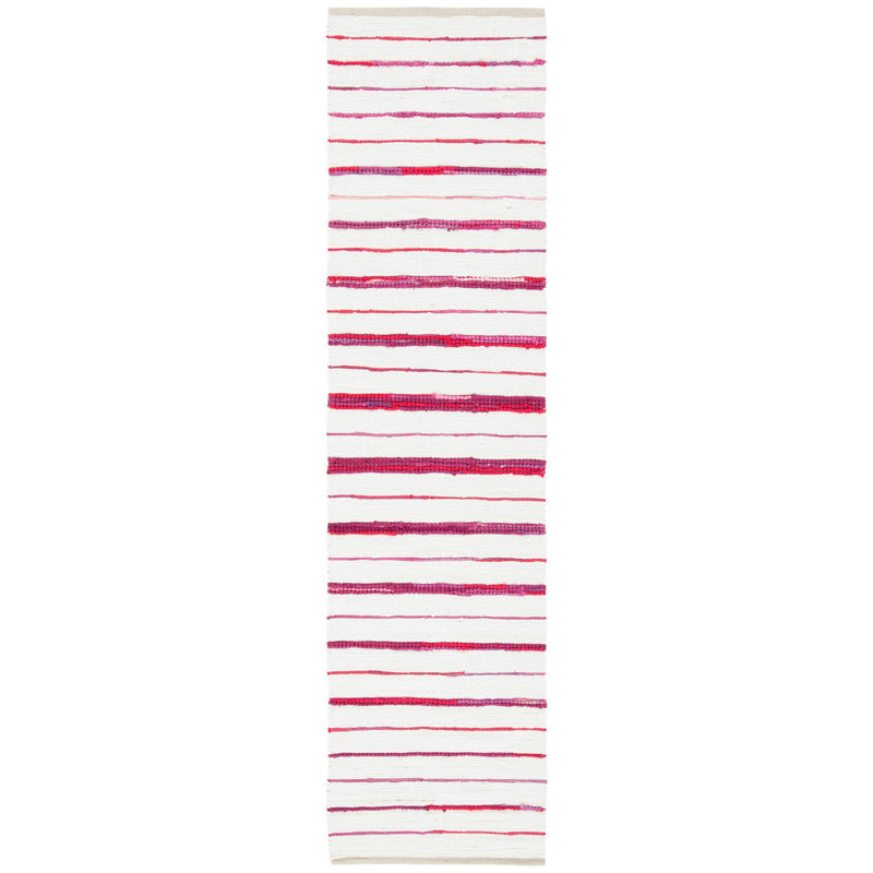 Montauk Hand Woven Performance Striped Rug, Runner 2'3" x 9'