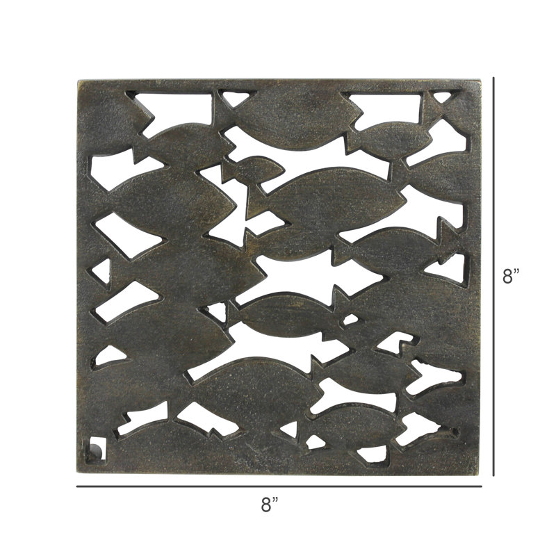 Dessous de poisson, laiton