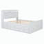 Lit plateforme en bois avec lit gigogne et rangement-1936447001-1936447003