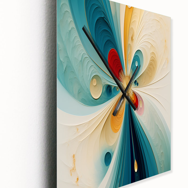 Horloge murale géométrique géométrique, H 28 po x l 12 po x P 1 po