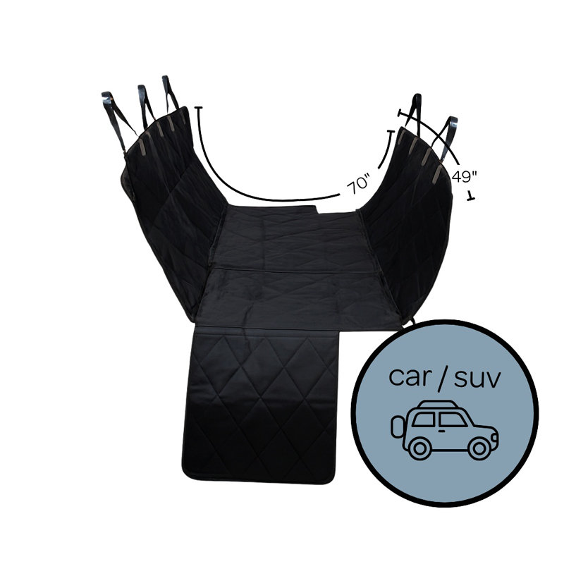 Jet Car Seat Protector Jacket, 49" W x 0.19" D x 70" H