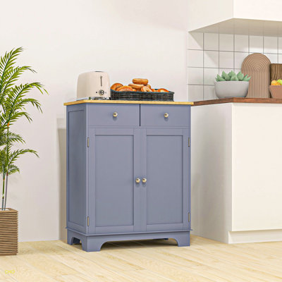 Buffet avec comptoir, armoire de cuisine moderne, armoire à café