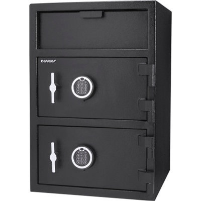 1.62 Cubic Ft Digital Keypad Two Lock Depository Safe