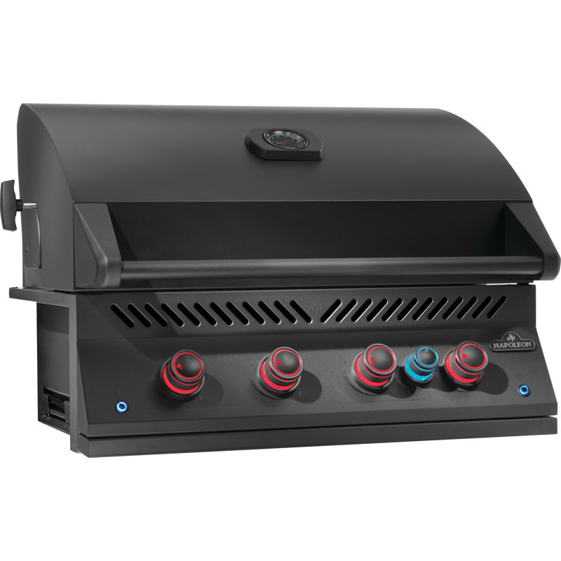 Built-In 700 Series 32" with Infrared Rear Burner, Matte Black, Natural Gas