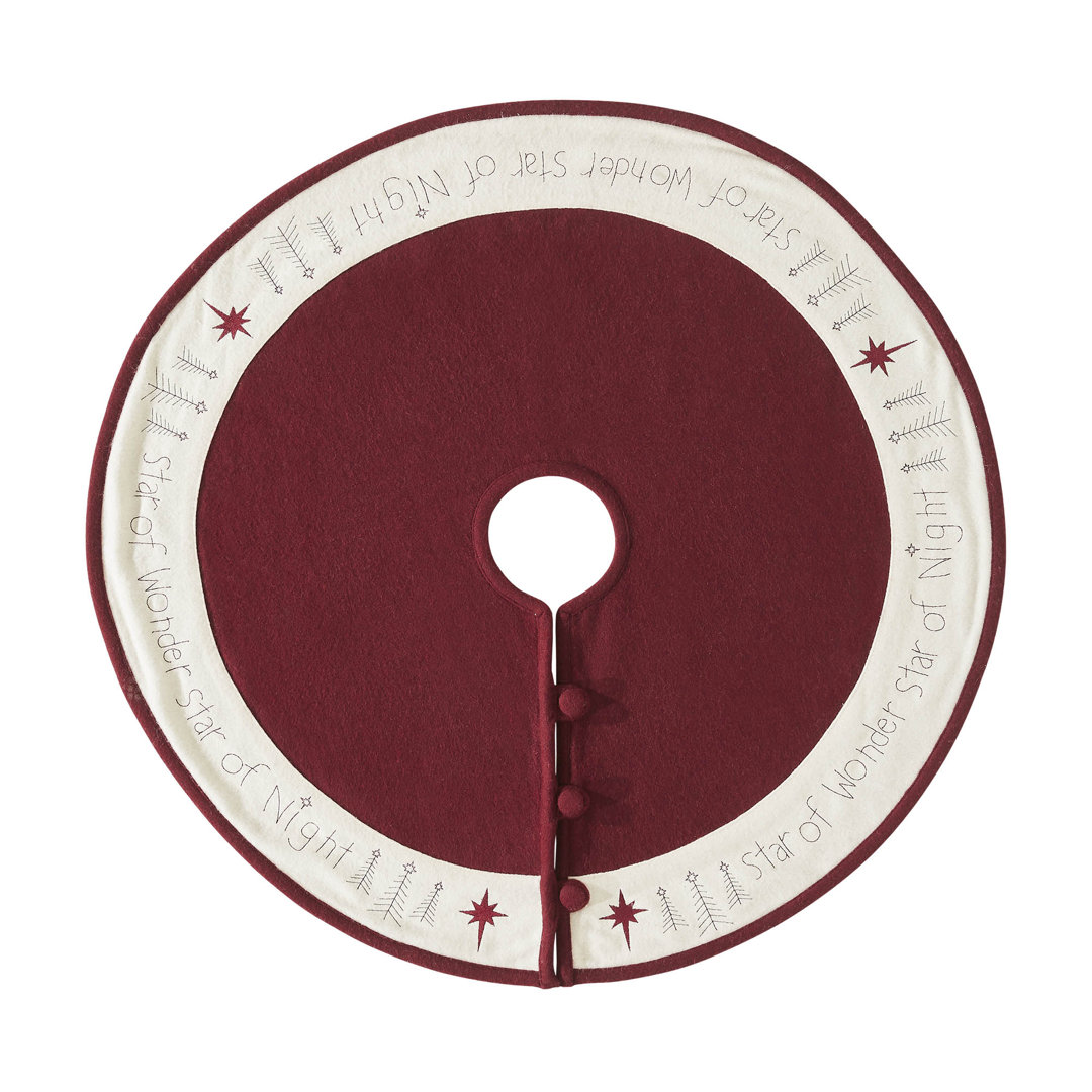 Star of Wonder Tree Skirts VHC Brands