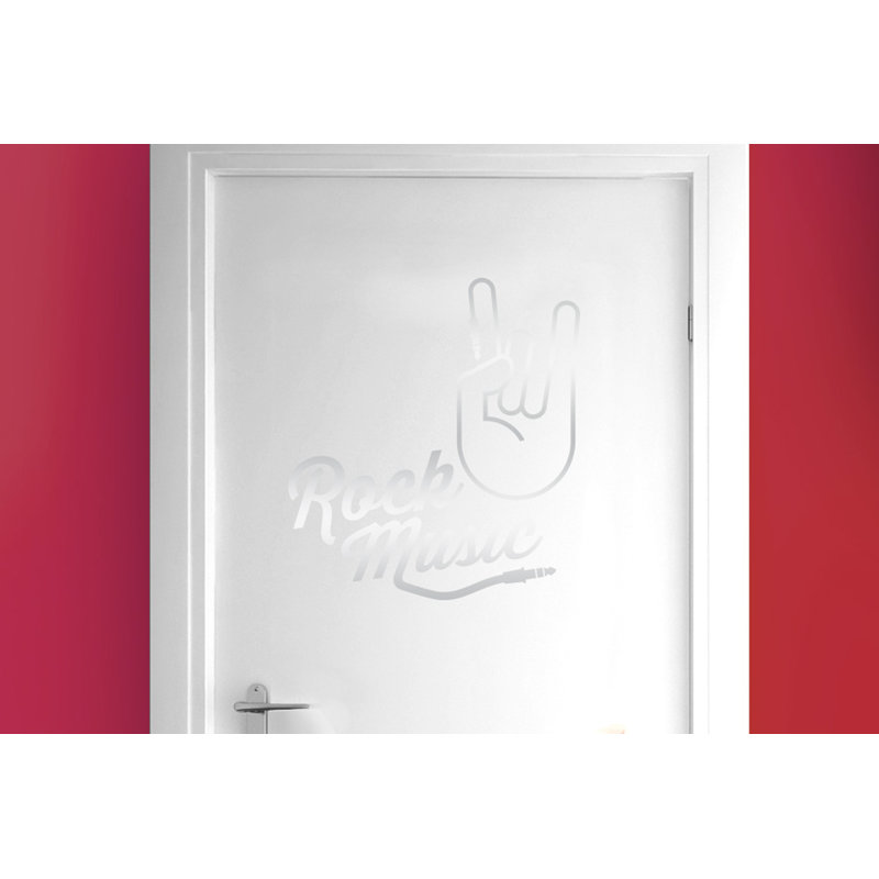 Wall Decal, Shiny Silver