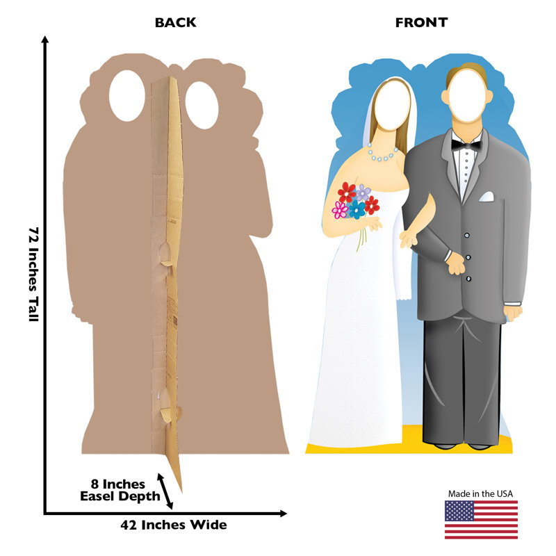 Life-Size Stand-Ins 72'' Holiday Occasion Cardboard Standup