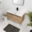 Meuble-lavabo mural 36 po avec lavabo gel-1384813772