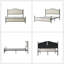 Lit plateforme tapissier Alaja-546341123-546341126