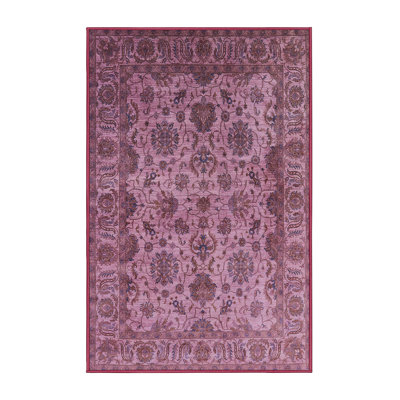 Tapis rose Rose
