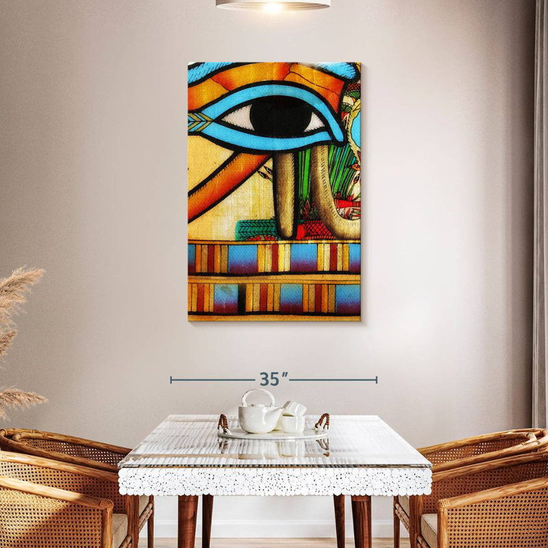 Keiri Abstract Eye, 45" H x 30" W