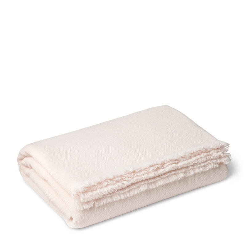 Noe Throw Blanket, White