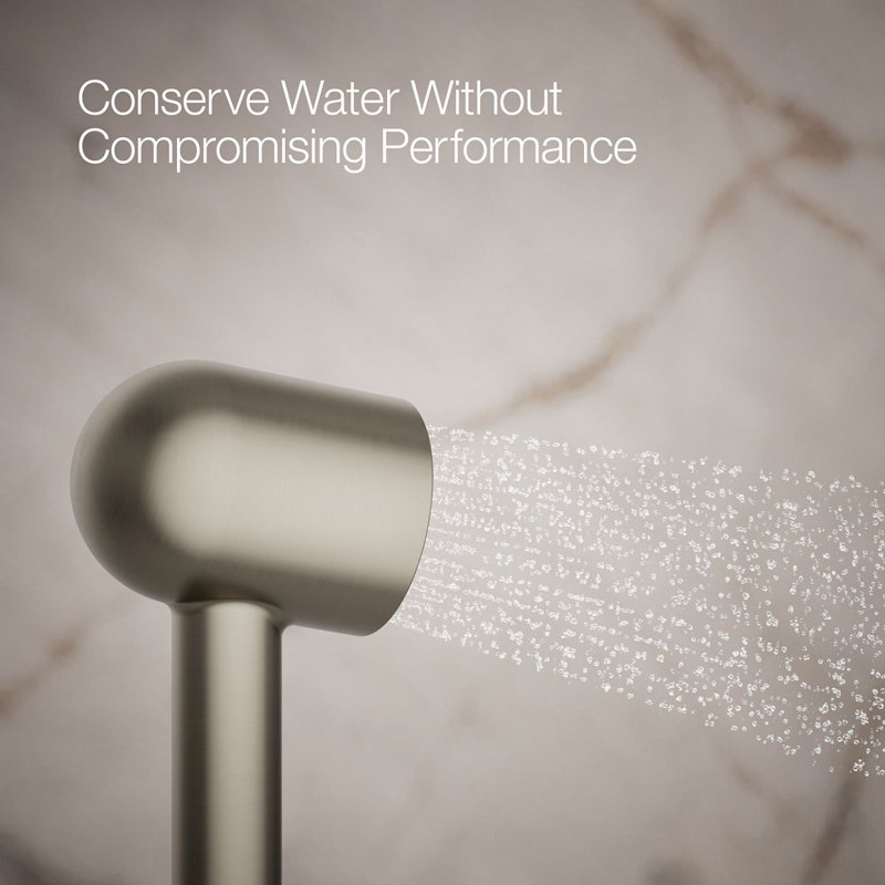 Statement 2.5 GPM Single-Function Iconic Handshower, Vibrant Brushed Nickel