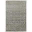 High-Quality Hand-Knotted Silver And Black Area Rug