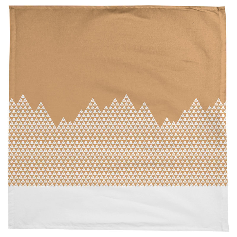 Nappe à motif mountain Leffel, Orange