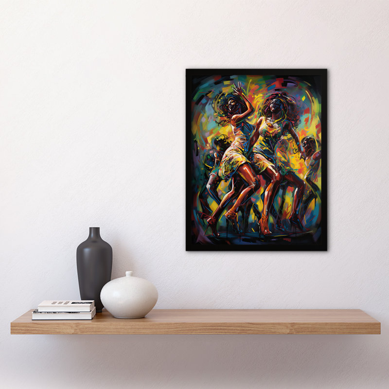 Mayha Black S Modern Dance Africa Contemporary - Single Picture Frame Print
