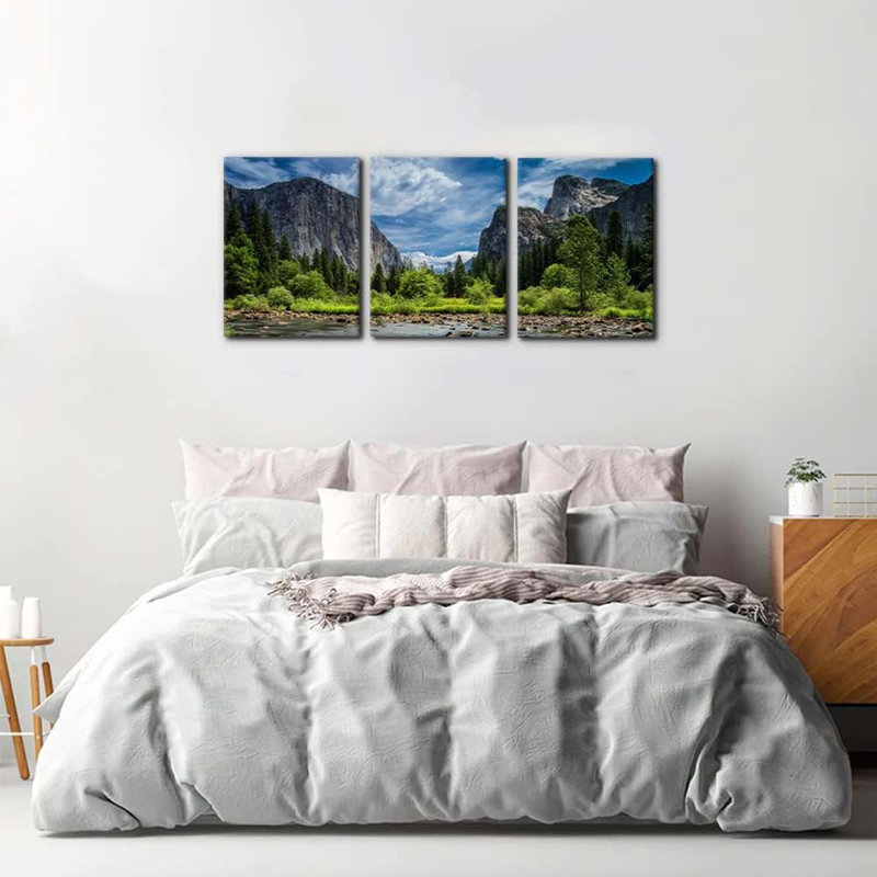 3 Piece Wrapped Canvas Wall Art