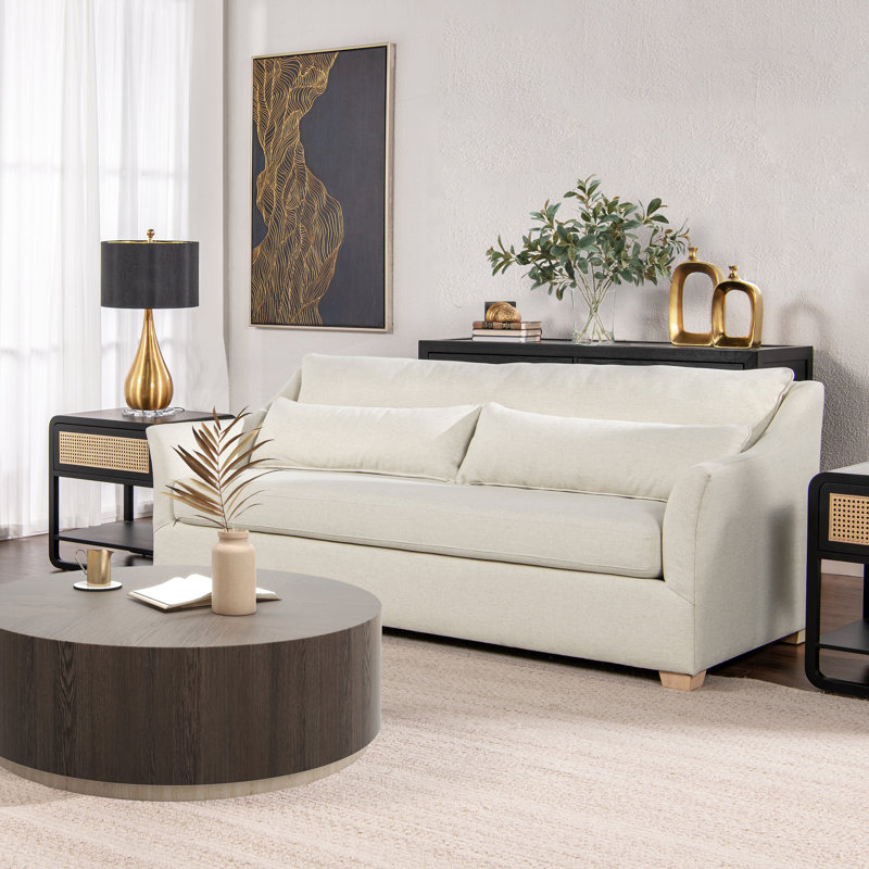 84" Flared Arm Sofa with Reversible Cushions