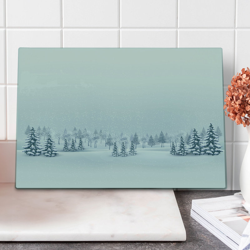 Planche à découper en verre christam east urban home