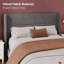 Lit plateforme tapissier en velours-349236841-349236820