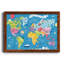 «Trip Around the World», reproduction d'art graphique sur toile encadrée-30035779-30035837