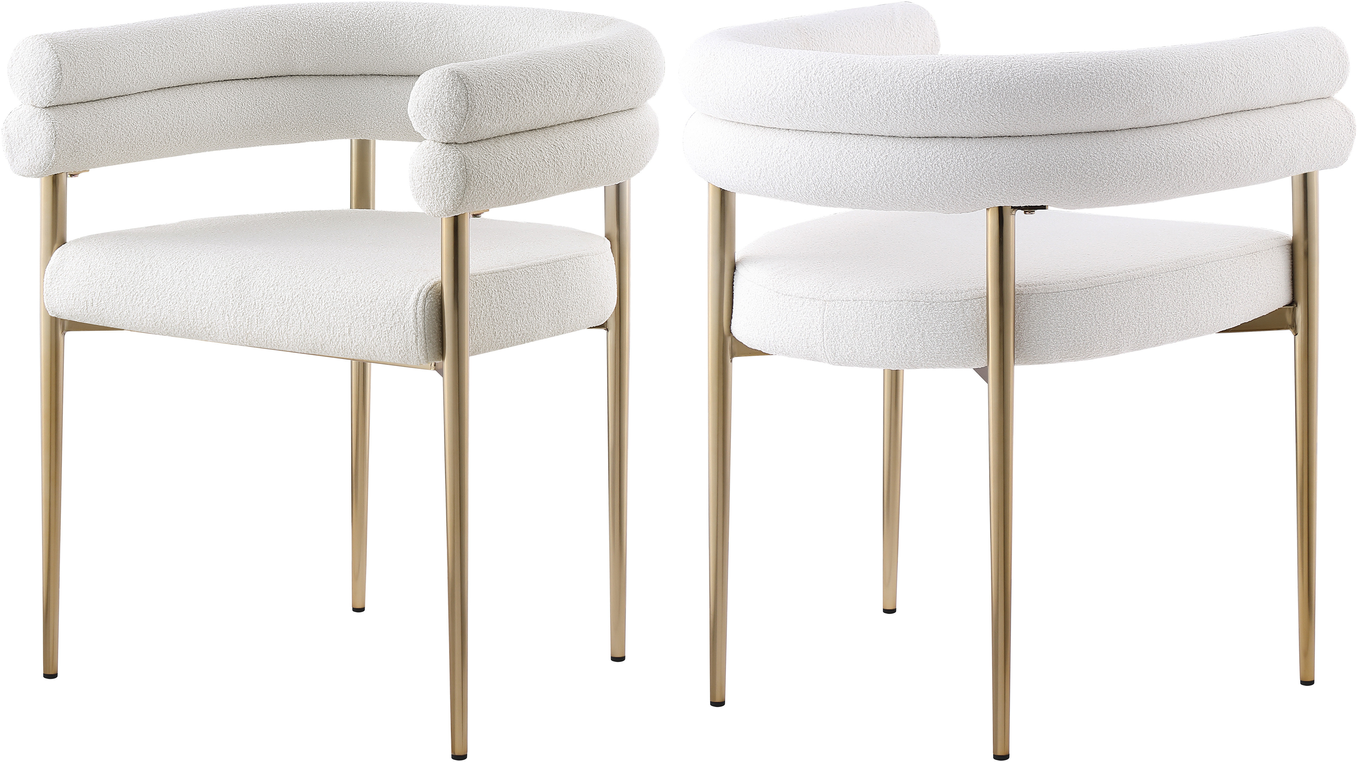 Everly Quinn Boucle Fabric Arm Chair & Reviews | Wayfair