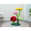 Catry 39.5" Floral Cat Tree with Hammock and Condo