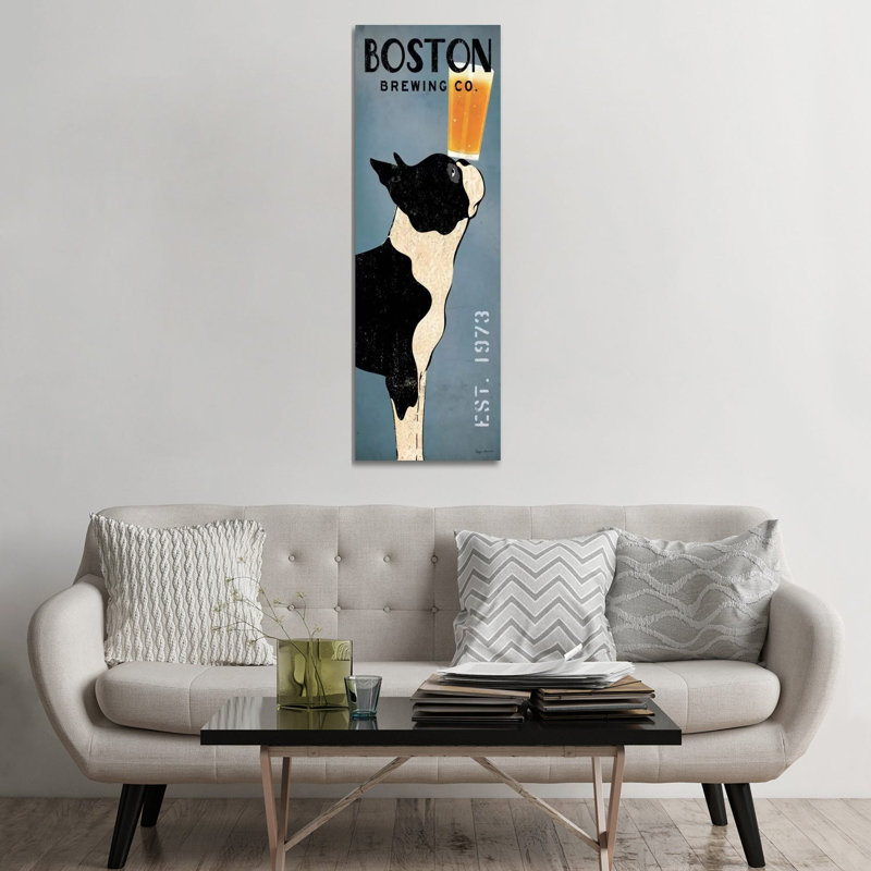 Boston Brewing Co. by Ryan Fowler - Wrapped Canvas Panoramic Print, 152.4 cm H x 50.8 cm W x 1.91 cm D, Wrapped Canvas