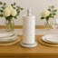 White Marble 12.5" Paper Towel Holder
