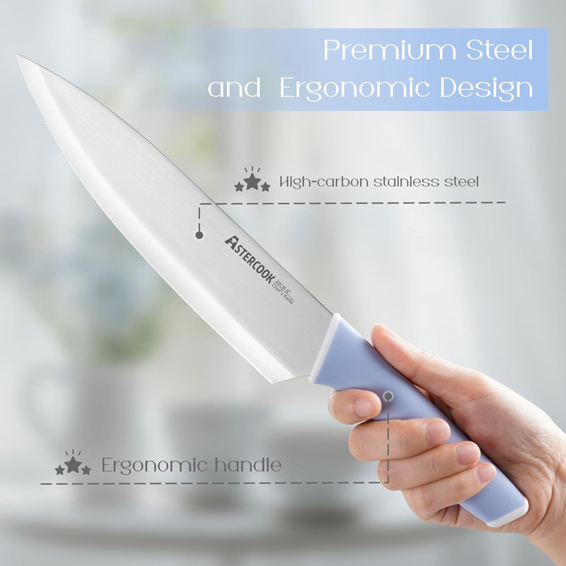 14 Pcs Kitchen Knife Set