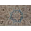 Tapis turc beige anatolien tissé à la main rétro idéal pour le salon