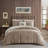 Reversible Plush Berber Down Alternative Comforter Set