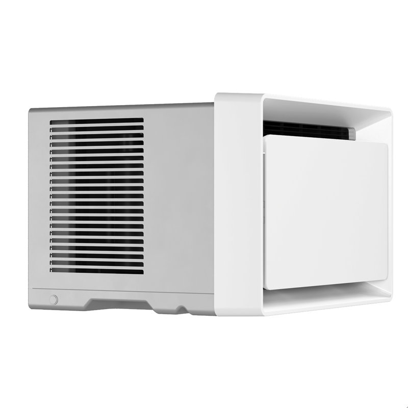 White Medium Wi-Fi Connected Window Air Conditioner with Remote