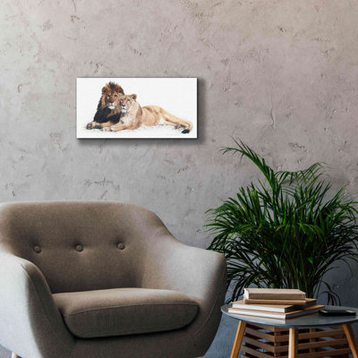 Soul Mates par Jan Henderson - reproduction d'art sur toile tendue