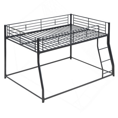 Ariatna Metal Floor Bunk Bed Over