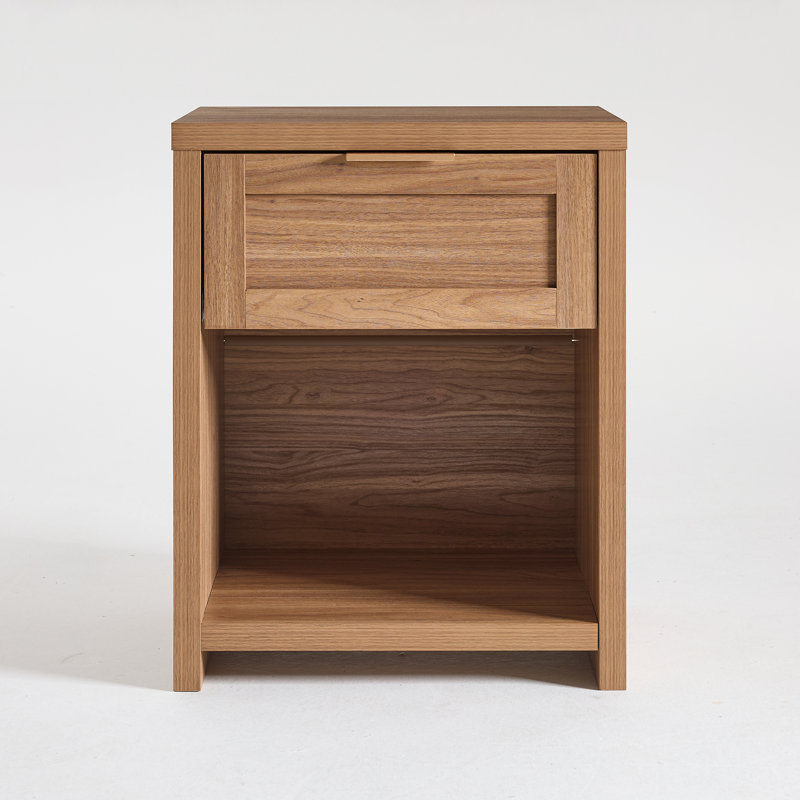 Table de chevet 1 tiroir Allenside, Natural Oak, Individual