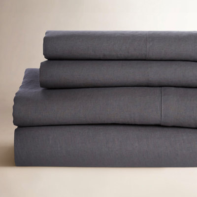 Frazier 100% Linen Machine Woven Sheet Set