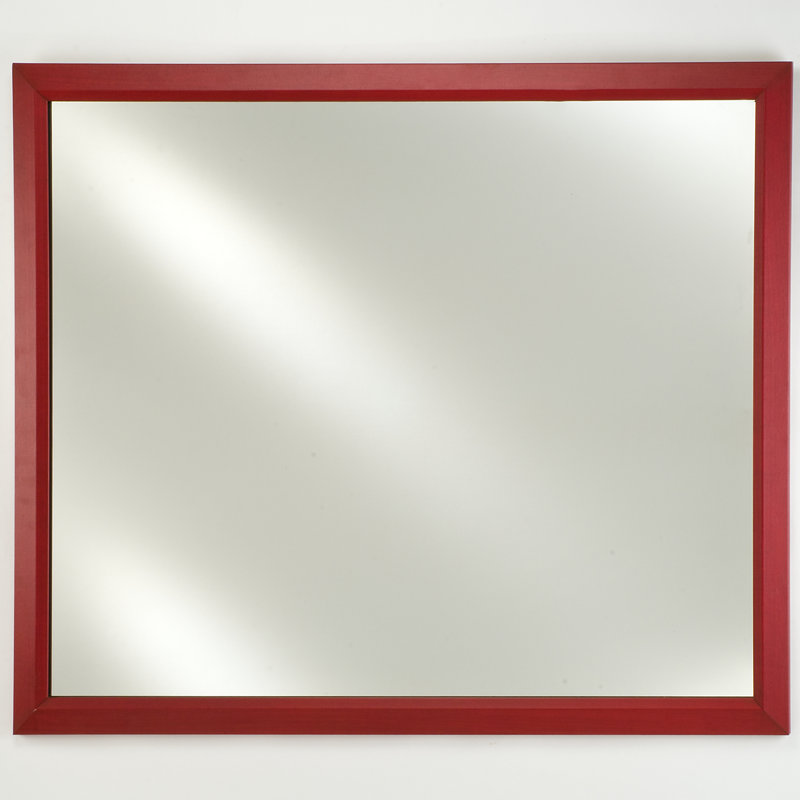 Miroir mural edge plain Holdrege, H 16 po l 22 po