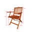 Chaise Adirondack d'extérieur ou d'intérieur en bois, pliable