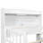 White Twin Platform Bed With Led Illumination, Multi-Functional Headboard, Guardrail And 2 Drawer Shelves In Finish Size Wood Built-In Led, Functional Compartments-1710237708