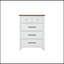 Commode de campagne moderne Pinetop, blanc / brun foncé-1369819088