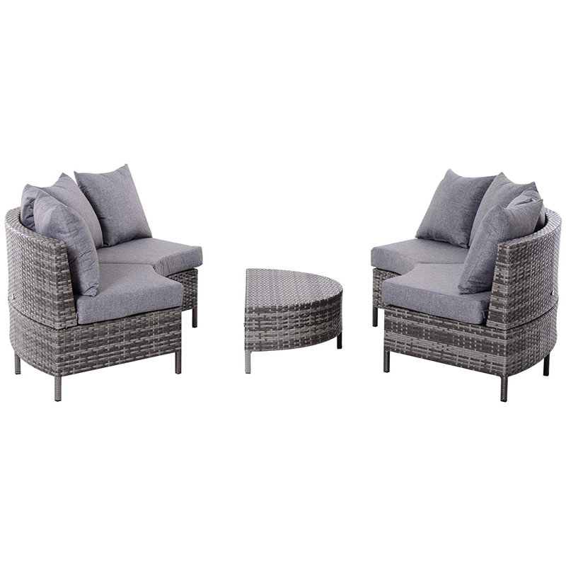 Aalijah Garden Sofa with Cushions