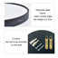 Mcfarren Metal Arch Wall Mirror-879597562